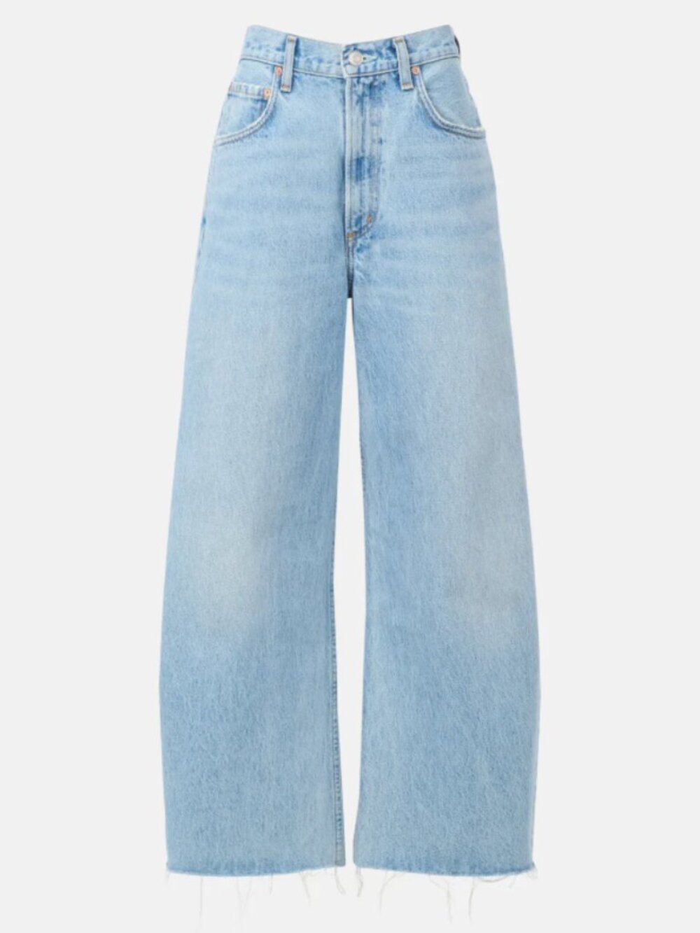 AGOLDE Low Curve Fray Jeans Size 25